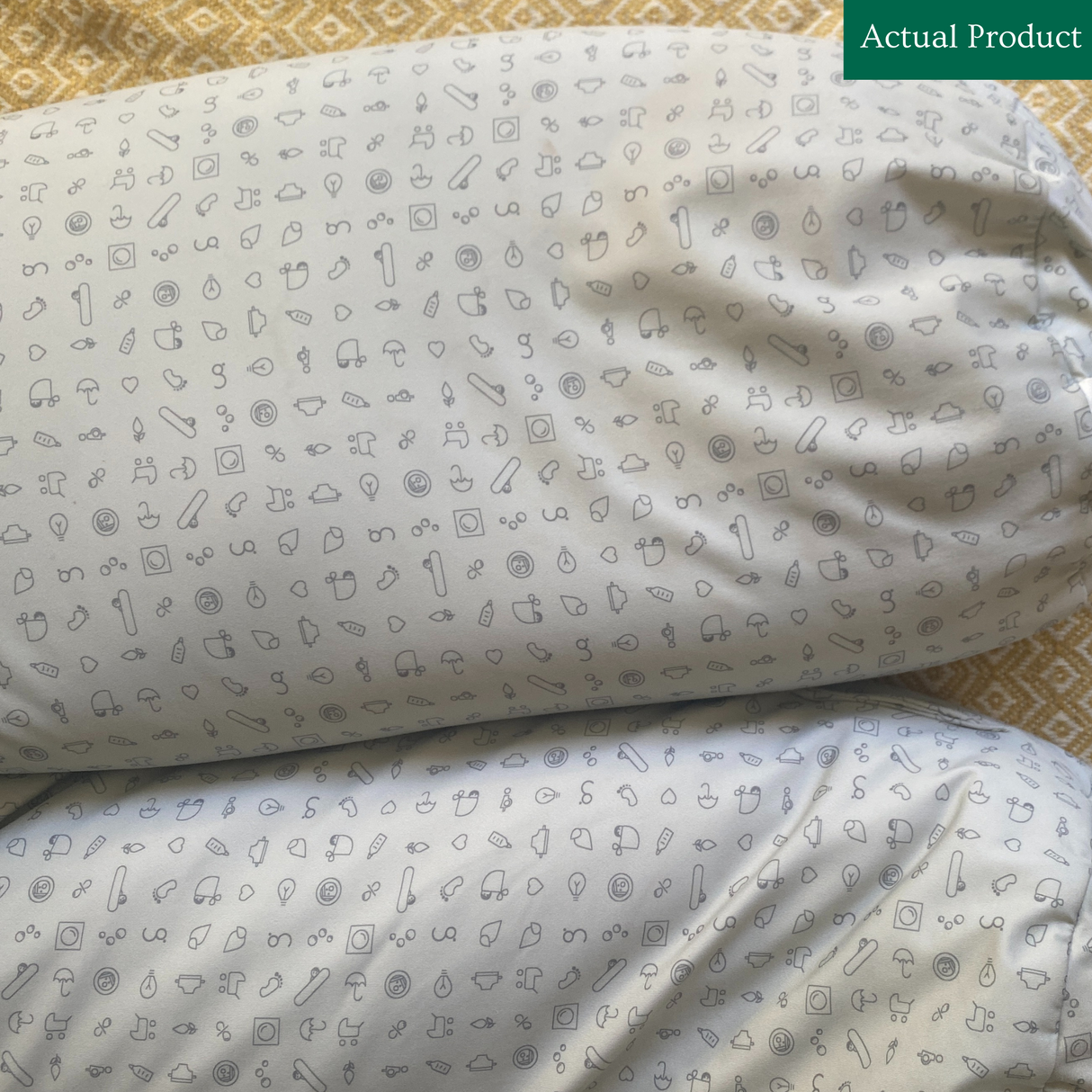 bbhugme Pregnancy & Nursing Pillow (Olive)